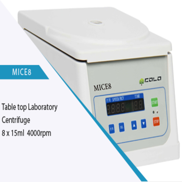 Компактна лабораторна центрофуга модел MICE8