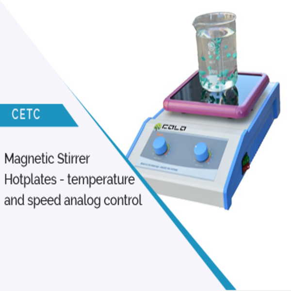 Аналогова магнитна бъркалка с нагряване, модел CETC140.